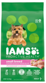 Iams Proactive Health Small Breed Adult Dry Dog Food With Real Chicken, 7 Lb Bag