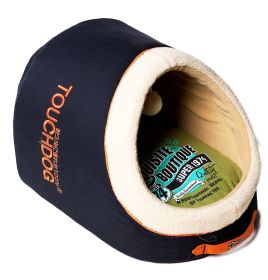 Touchdog Indoor Active-Play Exquisite Panoramic Designer Vintage Emblem Dog Bed (sku: PB33DKBLLG)