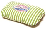 Touchdog Neutral-Striped Ultra-Plush Rectangular Rounded Designer Dog Bed